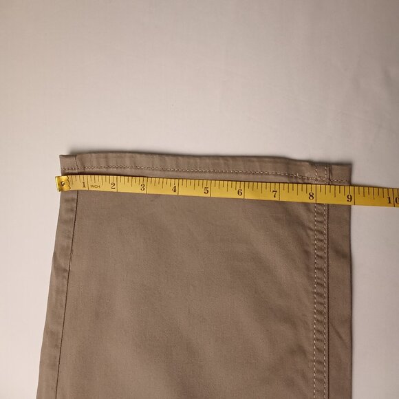 NWT Riders By Lee Jeans Size 12P Mid Rise Straight Leg Khaki Tan Color - Picture 11 of 11